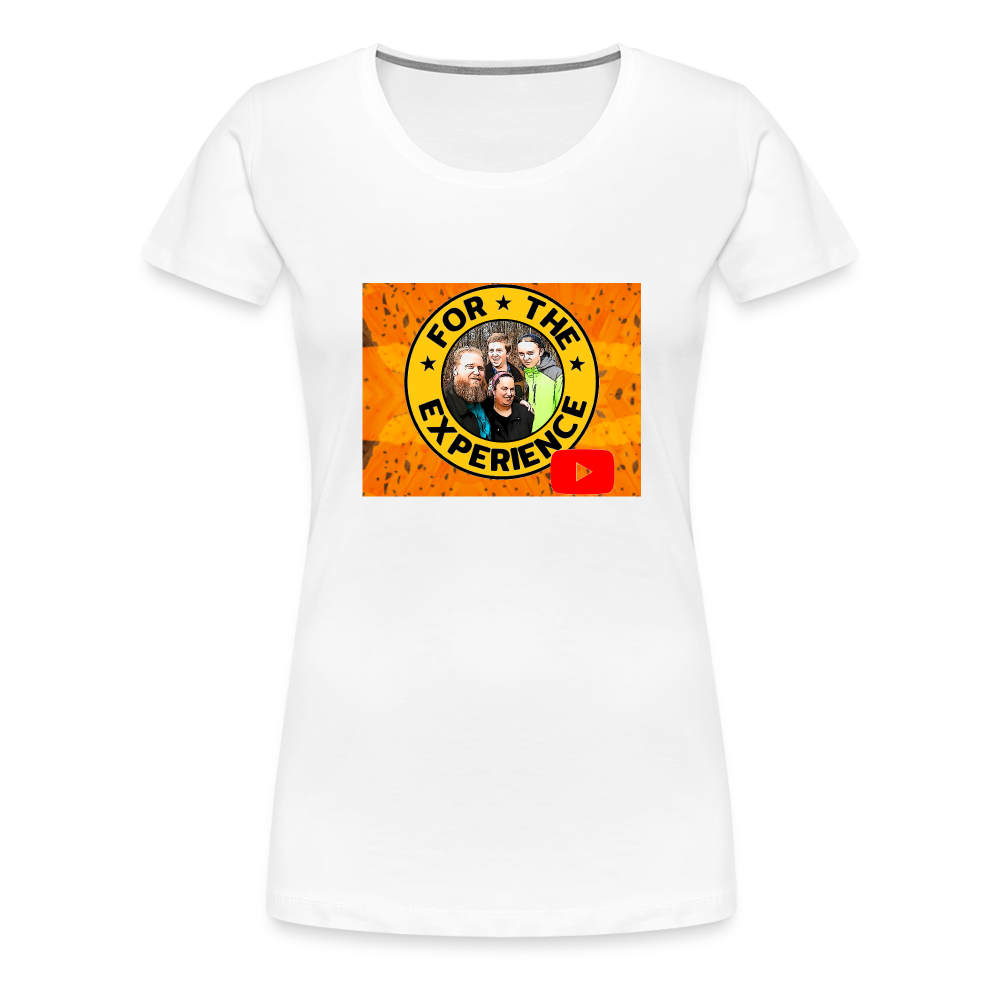 Women’s For The Experience Shirt - white