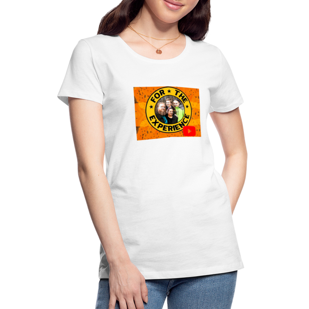 Women’s For The Experience Shirt - white