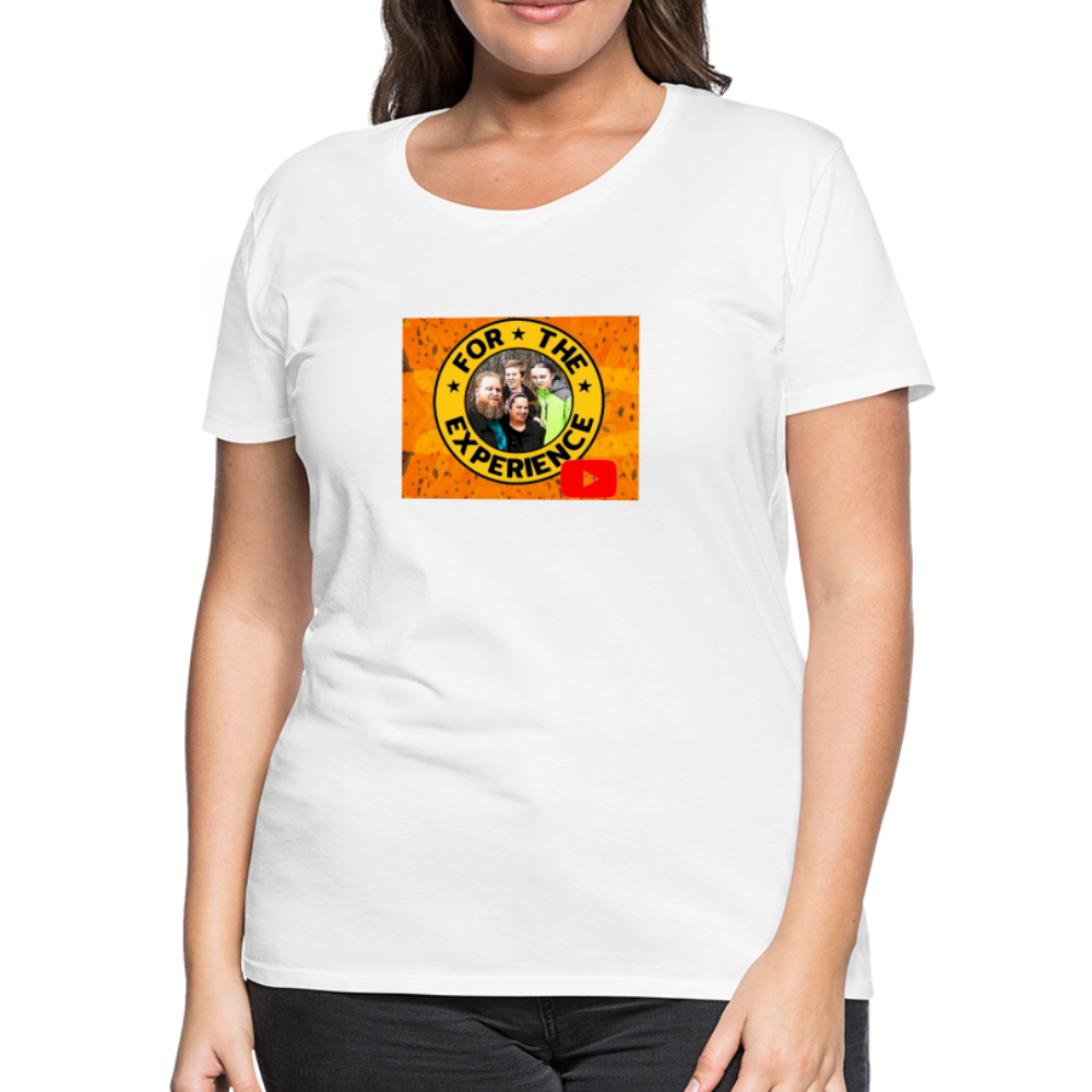 Women’s For The Experience Shirt - white