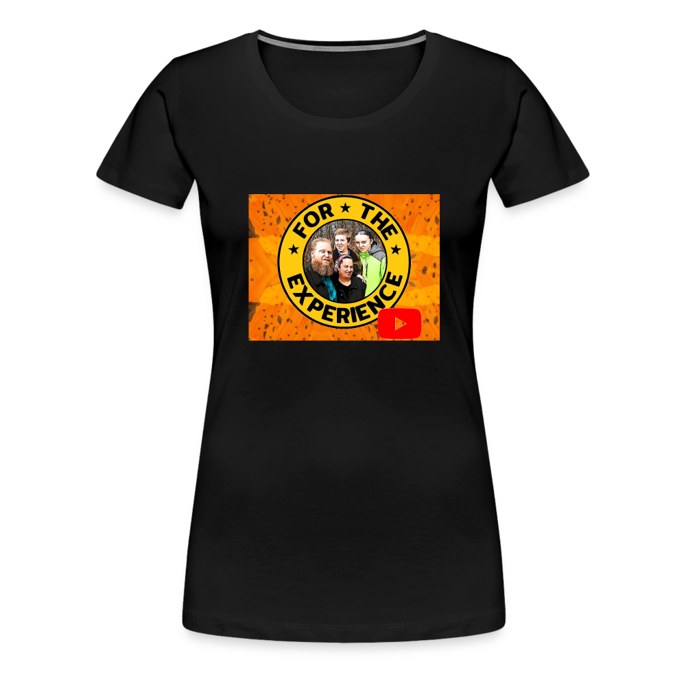Women’s For The Experience Shirt - black