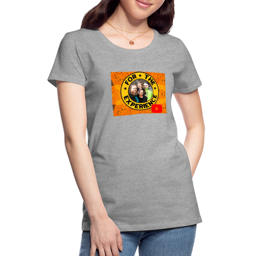 Women’s For The Experience Shirt - heather gray
