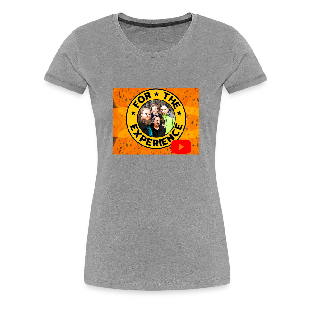 Women’s For The Experience Shirt - heather gray