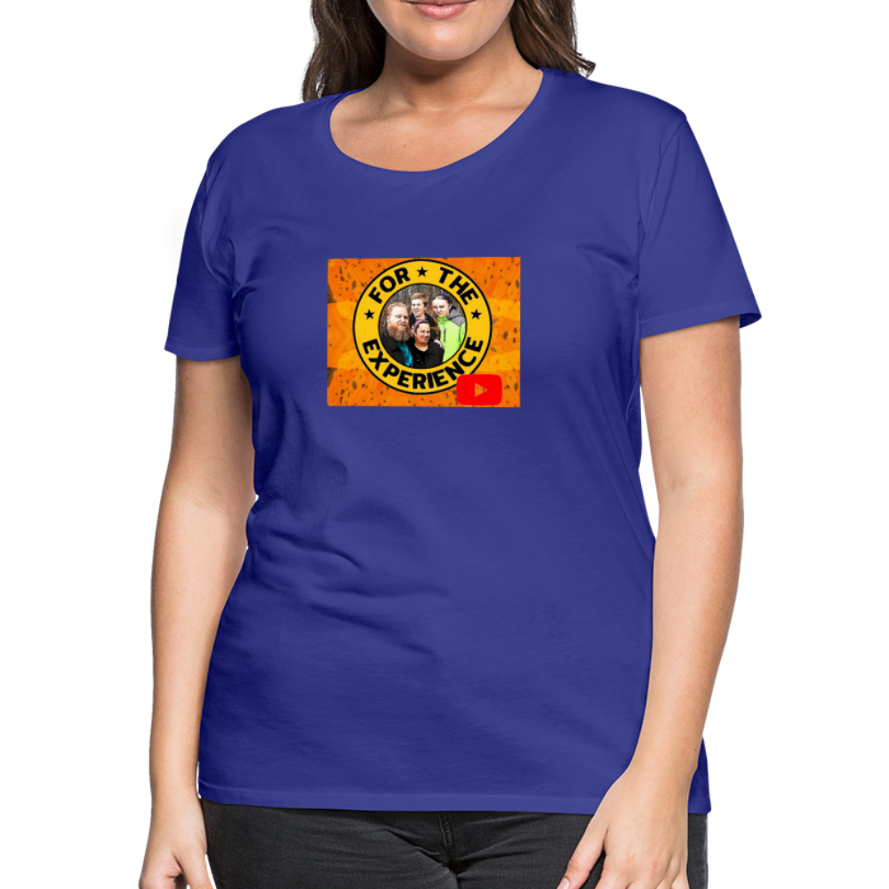 Women’s For The Experience Shirt - royal blue