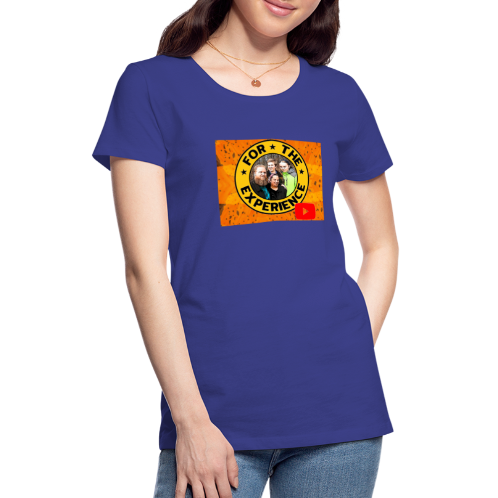 Women’s For The Experience Shirt - royal blue