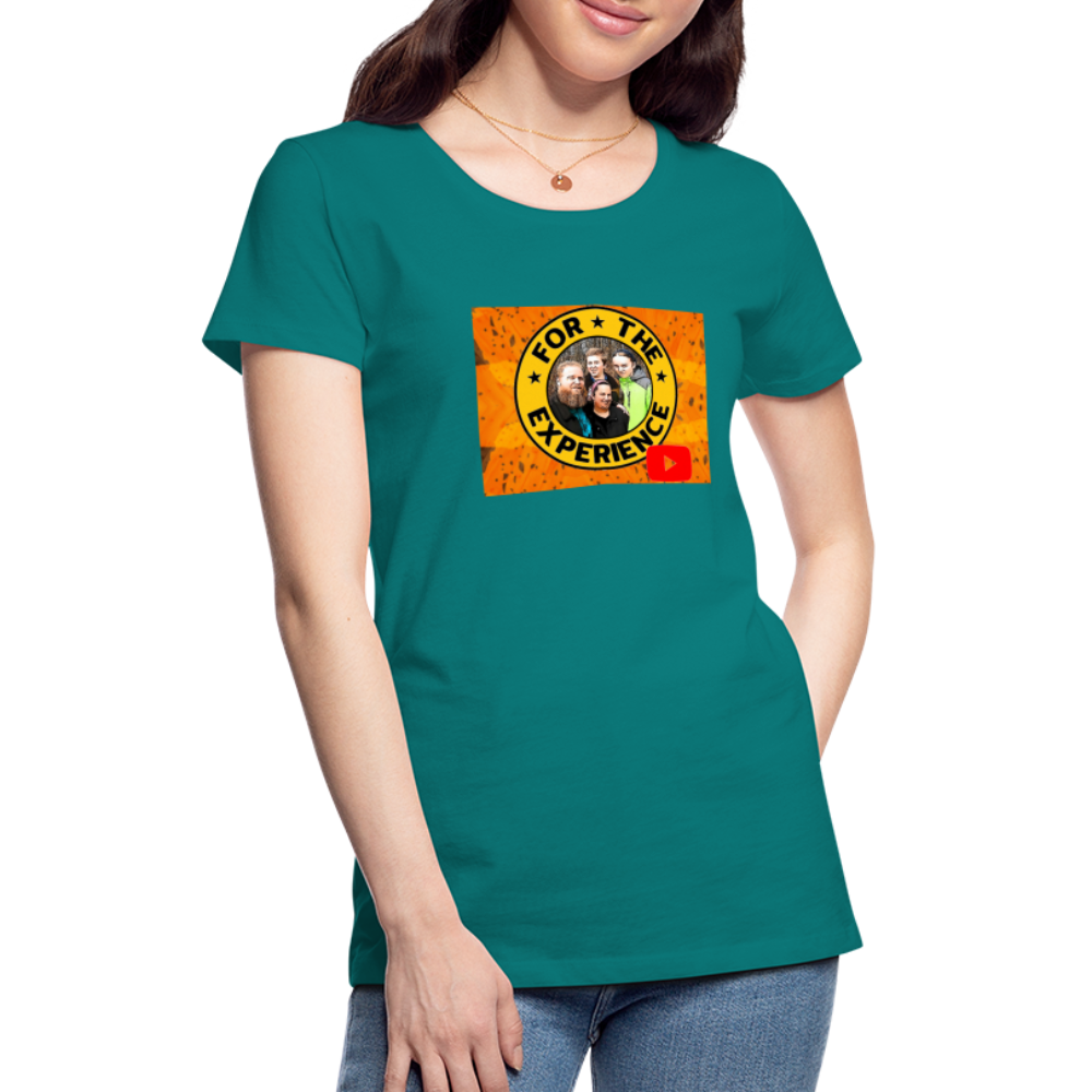 Women’s For The Experience Shirt - teal