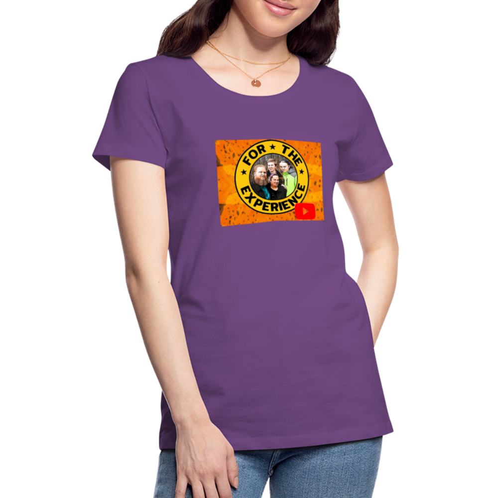 Women’s For The Experience Shirt - purple