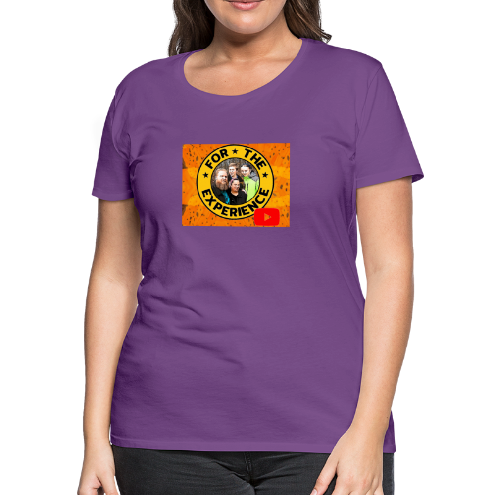 Women’s For The Experience Shirt - purple