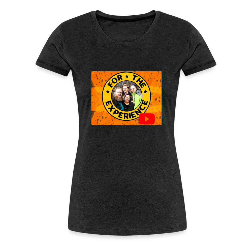 Women’s For The Experience Shirt - charcoal grey