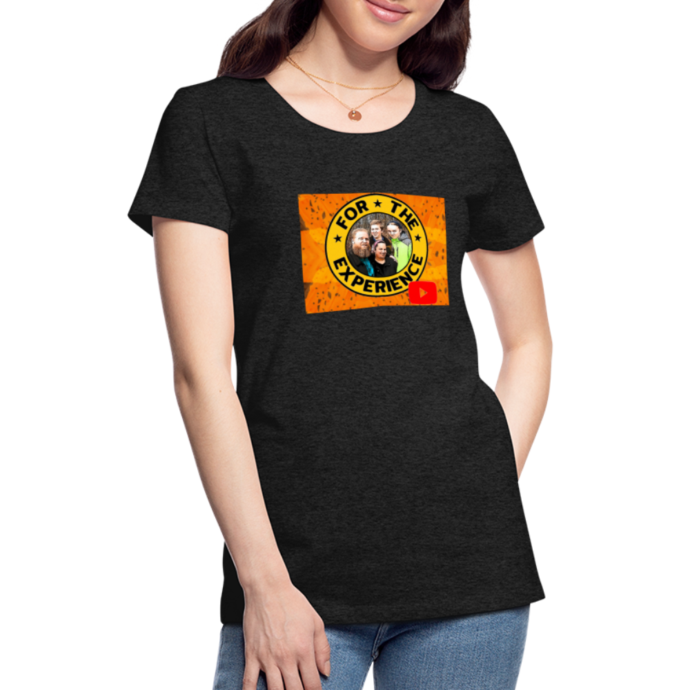Women’s For The Experience Shirt - charcoal grey
