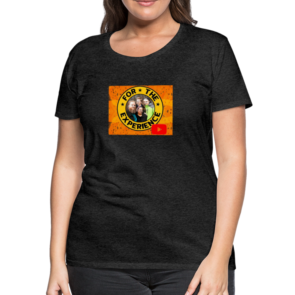 Women’s For The Experience Shirt - charcoal grey