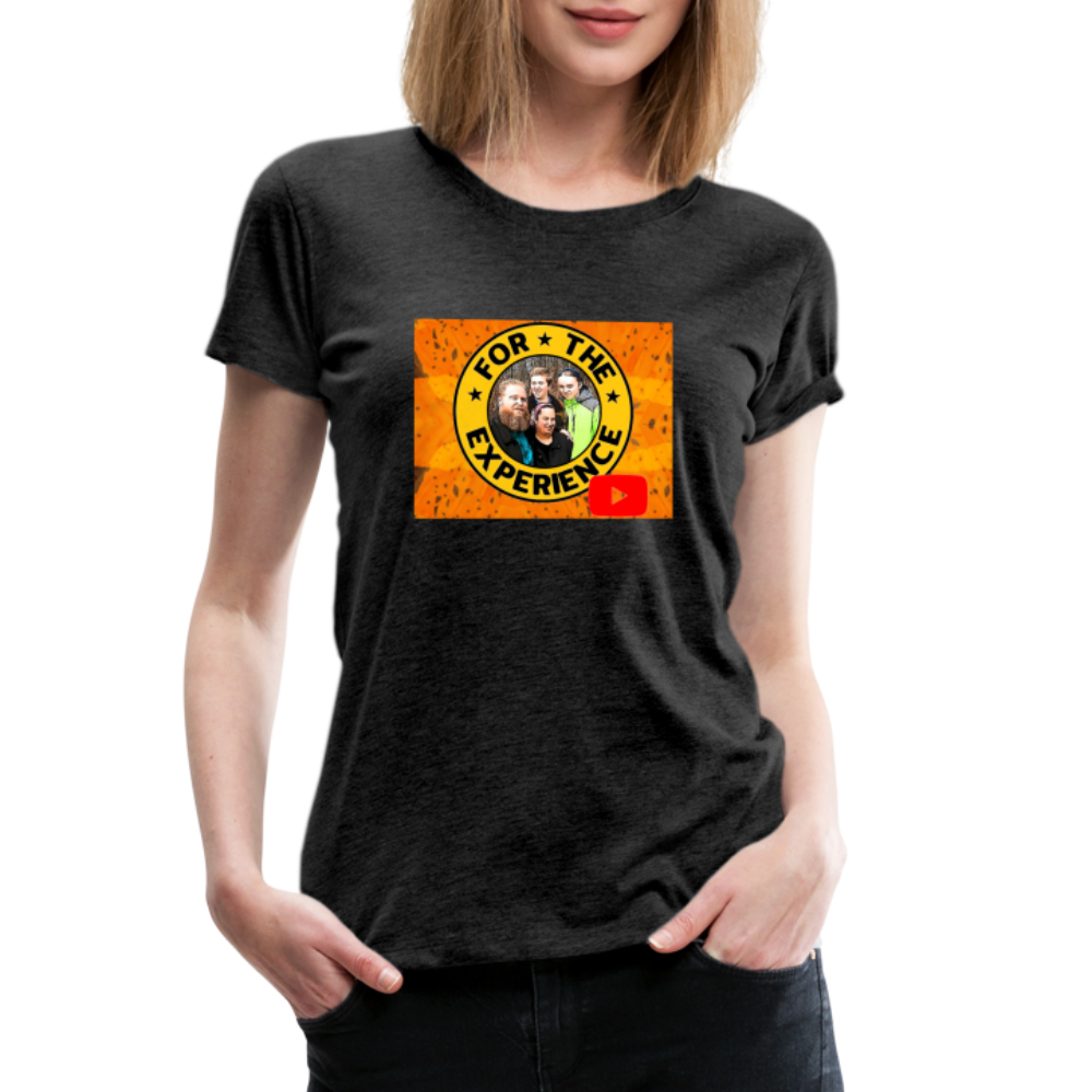 Women’s For The Experience Shirt - charcoal grey