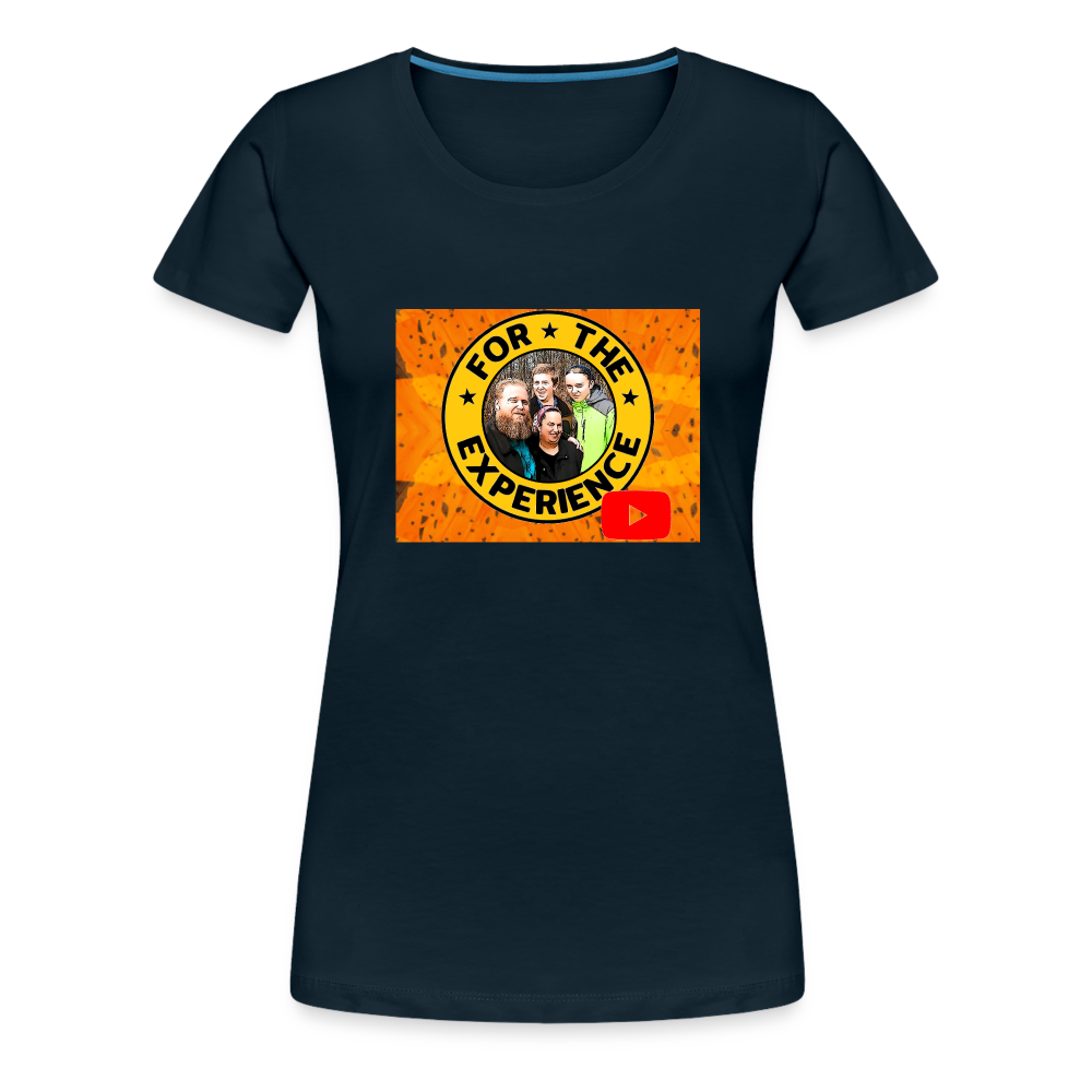 Women’s For The Experience Shirt - deep navy
