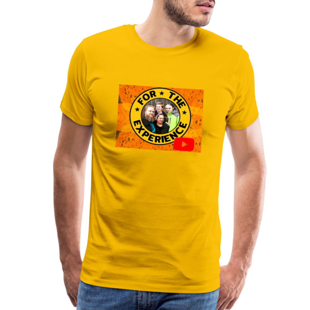 Men's For The Experience Shirt - sun yellow