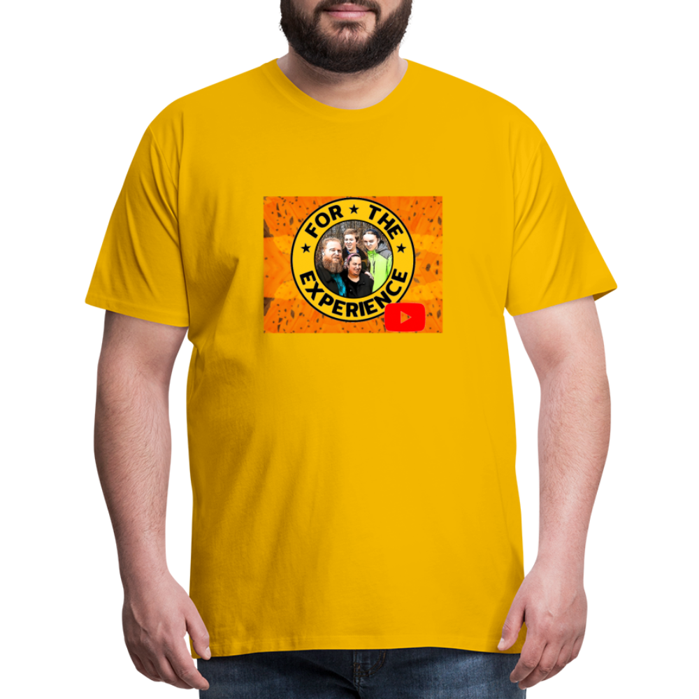 Men's For The Experience Shirt - sun yellow