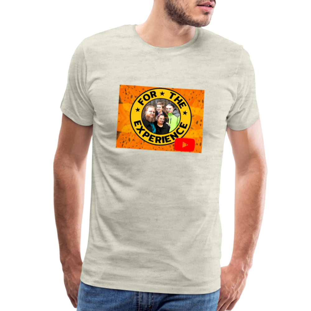 Men's For The Experience Shirt - heather oatmeal