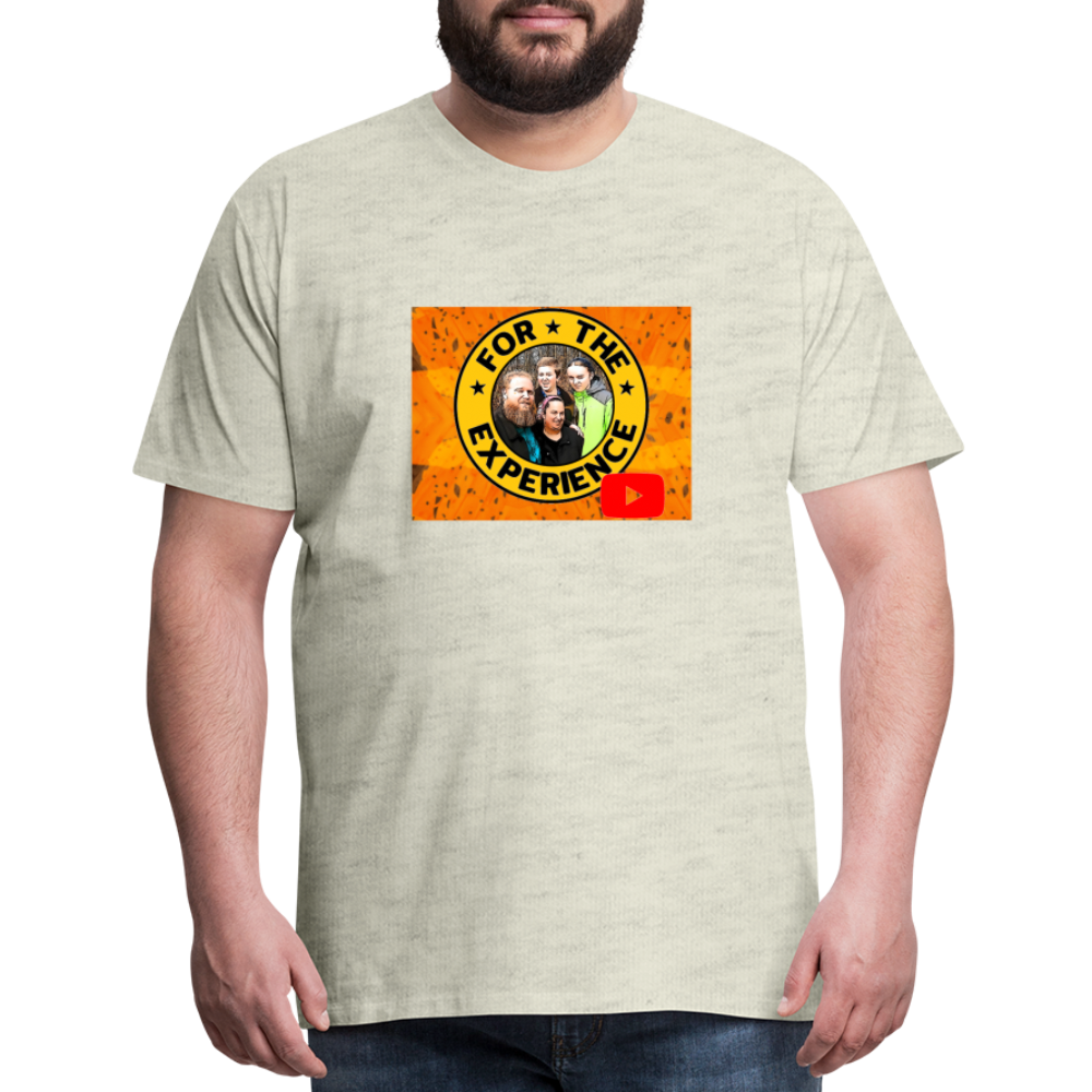 Men's For The Experience Shirt - heather oatmeal
