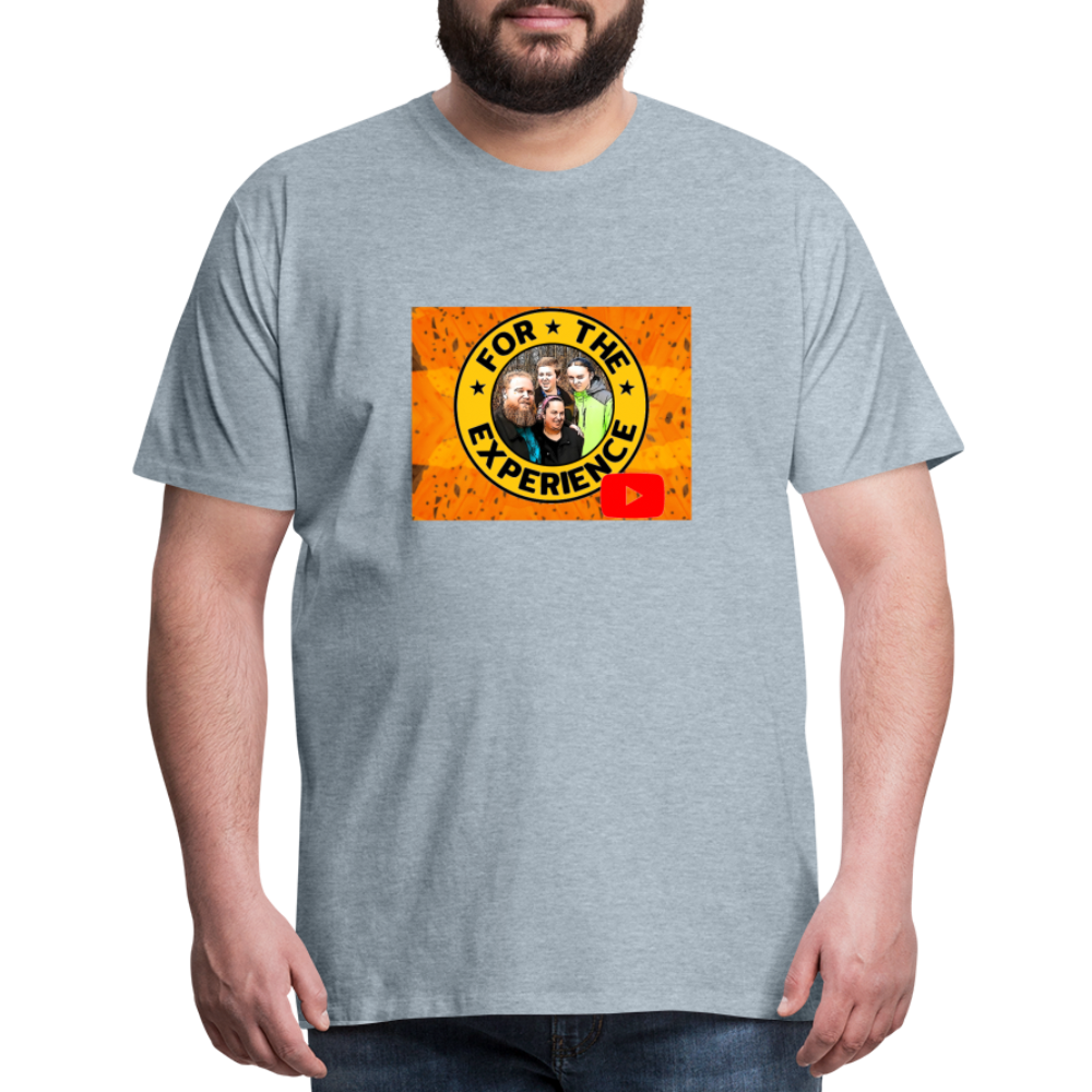 Men's For The Experience Shirt - heather ice blue