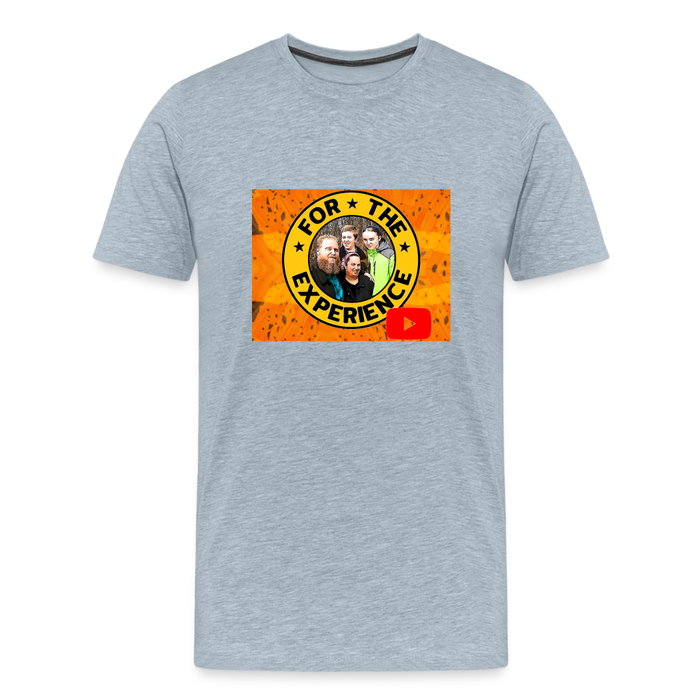 Men's For The Experience Shirt - heather ice blue