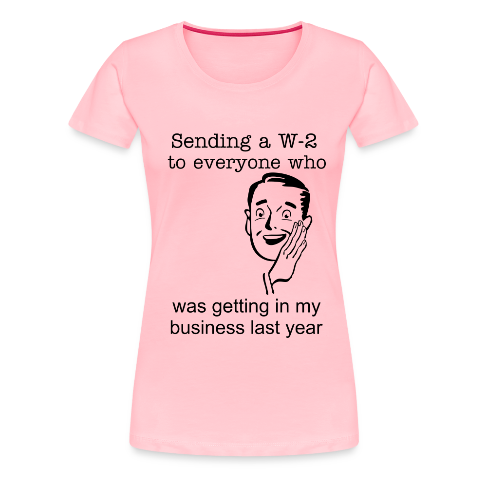 Women’s Sending a W-2 - pink
