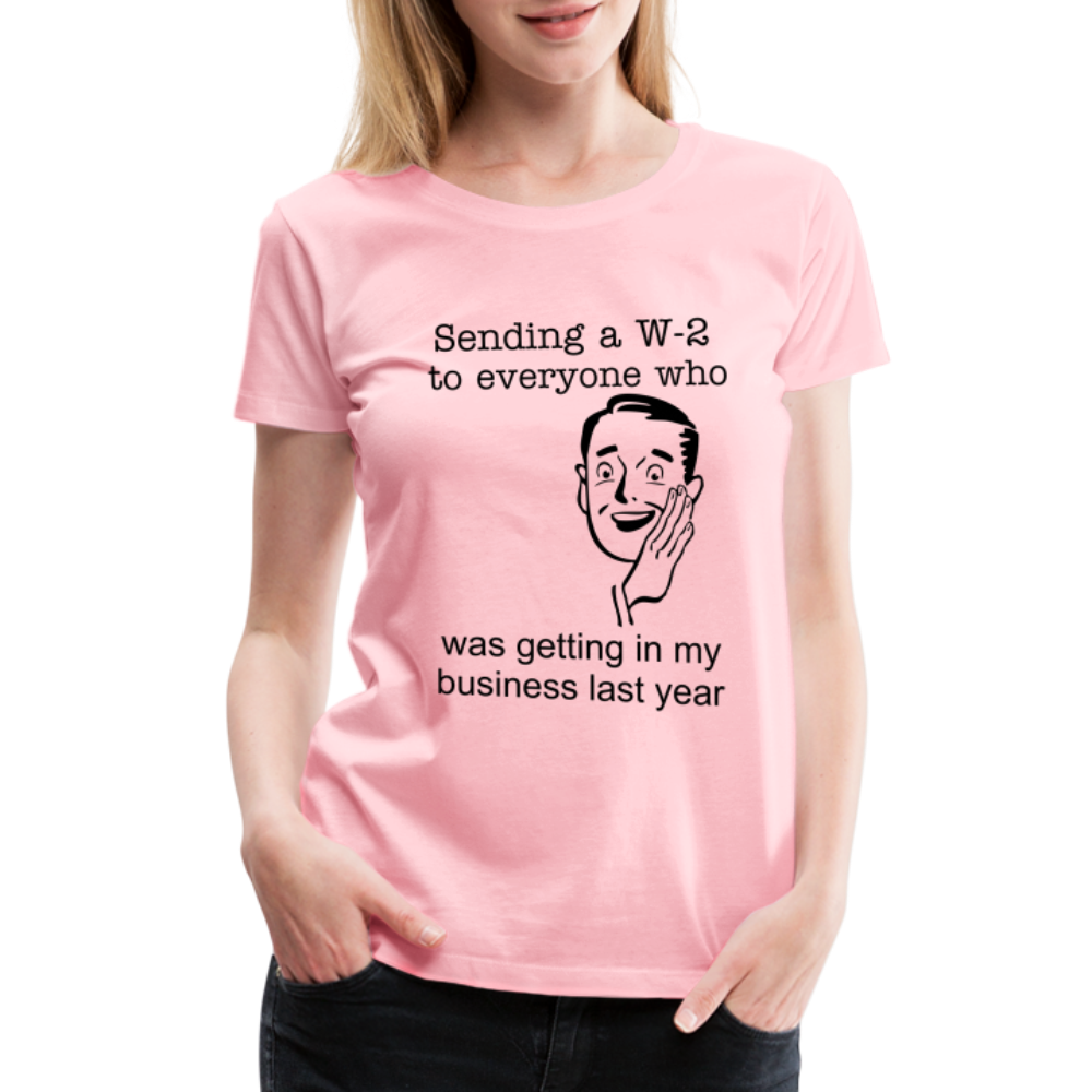 Women’s Sending a W-2 - pink