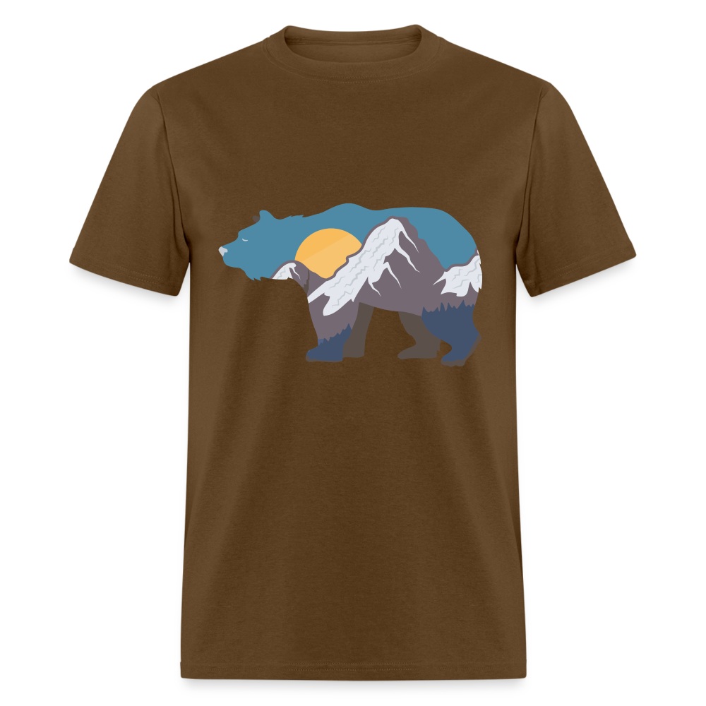 U- Bear Mountains Classic T-Shirt - brown