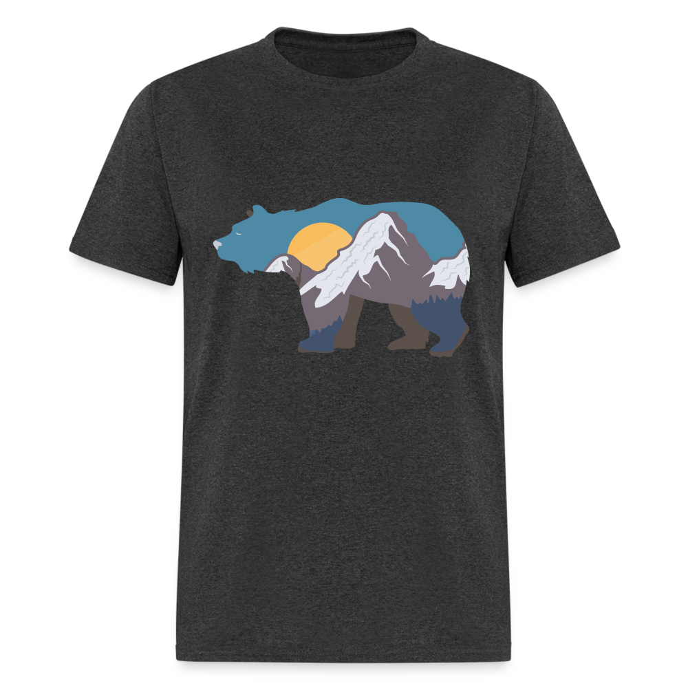U- Bear Mountains Classic T-Shirt - heather black