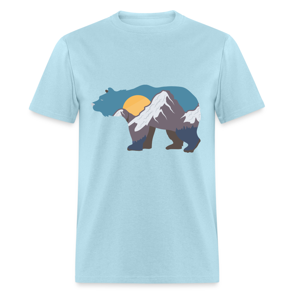 U- Bear Mountains Classic T-Shirt - powder blue