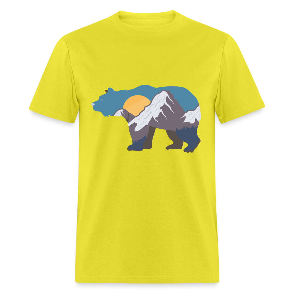U- Bear Mountains Classic T-Shirt - yellow