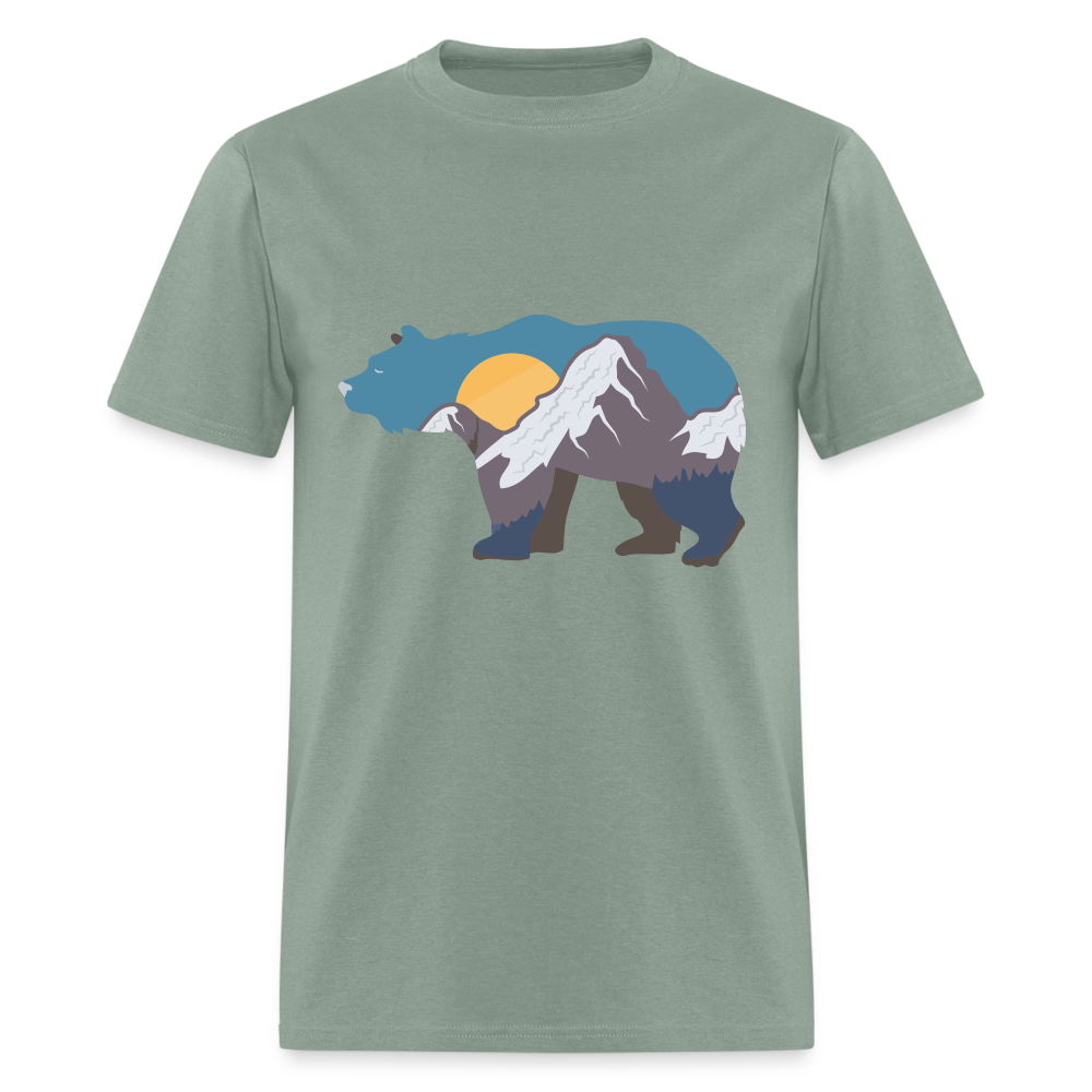 U- Bear Mountains Classic T-Shirt - sage