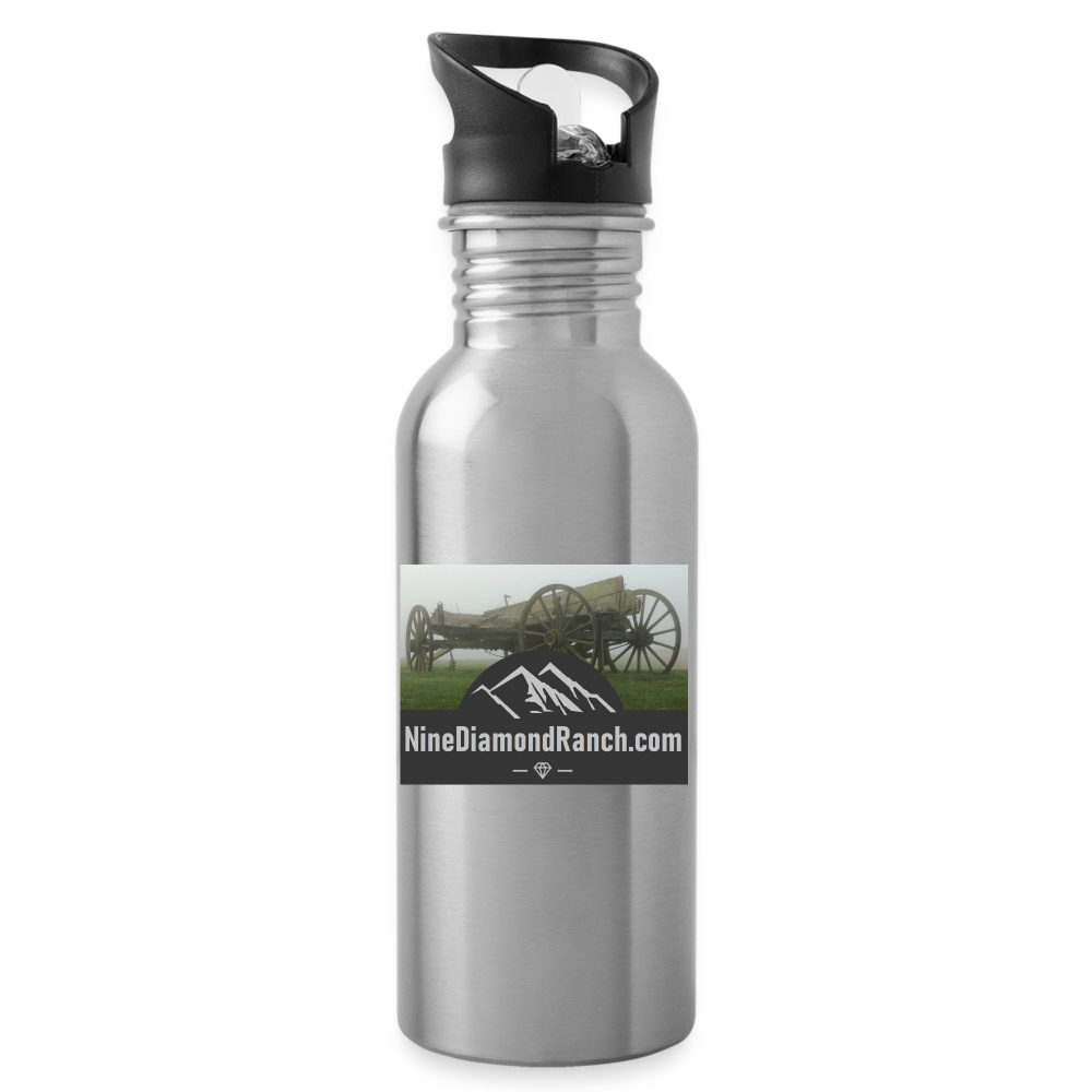 Water Bottle Stainless NDR - silver