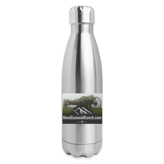 Water Bottle Insulated Stainless NDR - silver