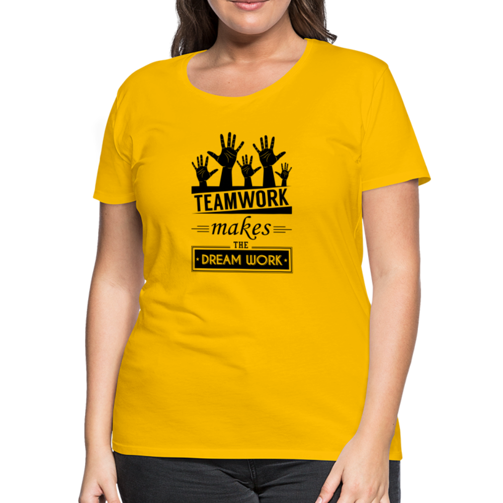 Women’s Team Work - sun yellow