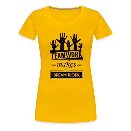 Women’s Team Work - sun yellow