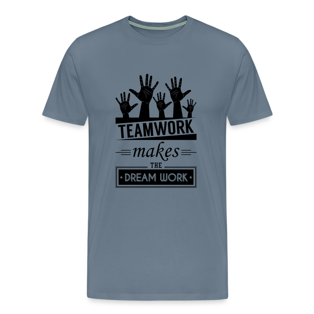 Men's Team Work - steel blue
