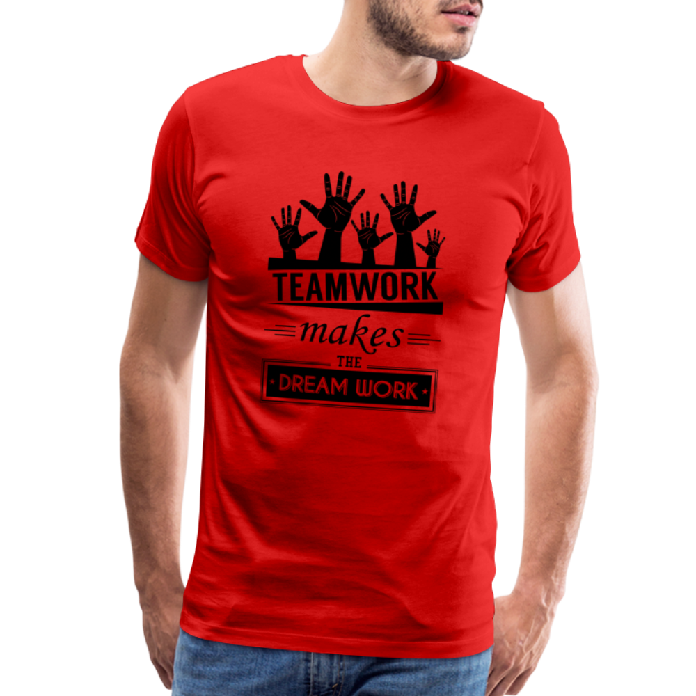 Men's Team Work - red