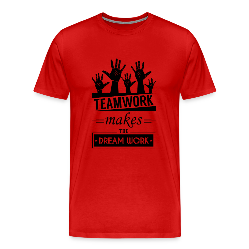 Men's Team Work - red