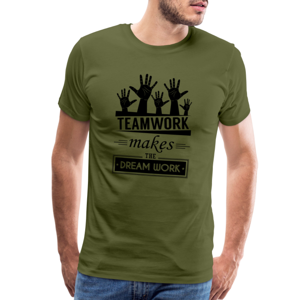 Men's Team Work - olive green