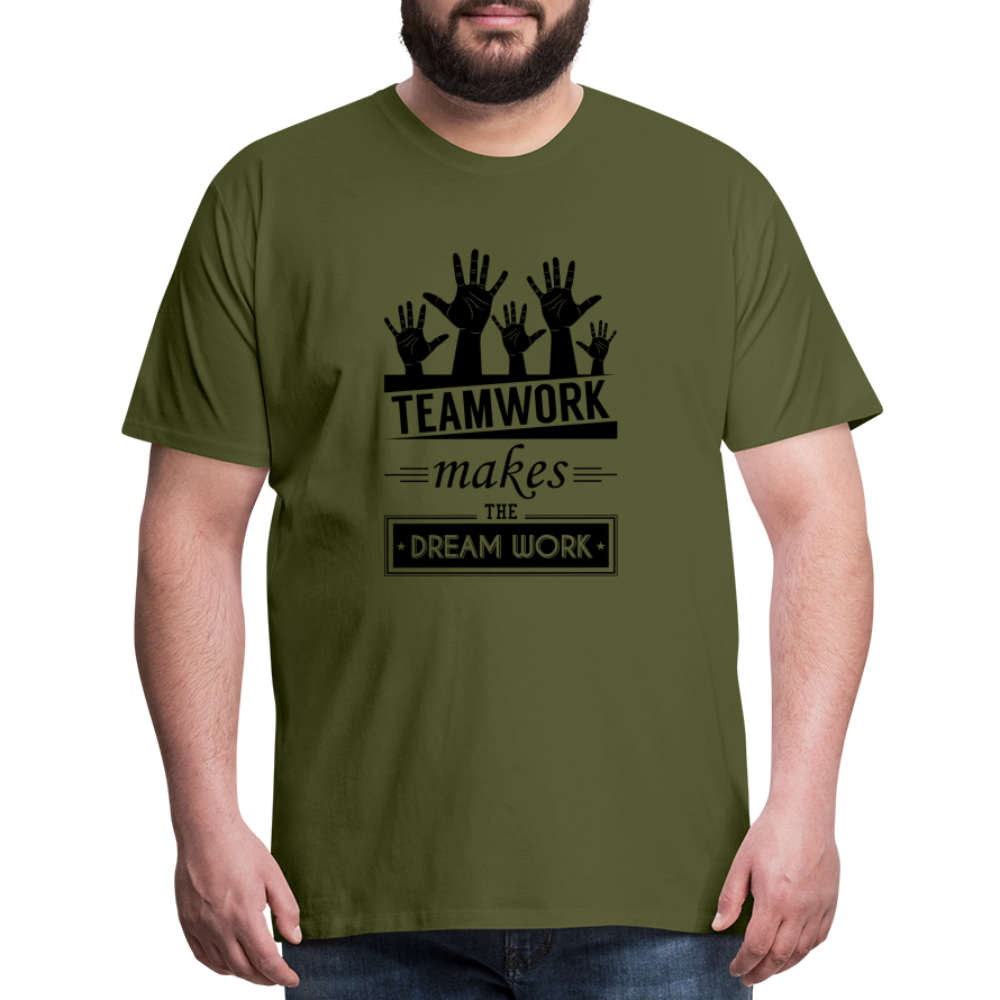 Men's Team Work - olive green