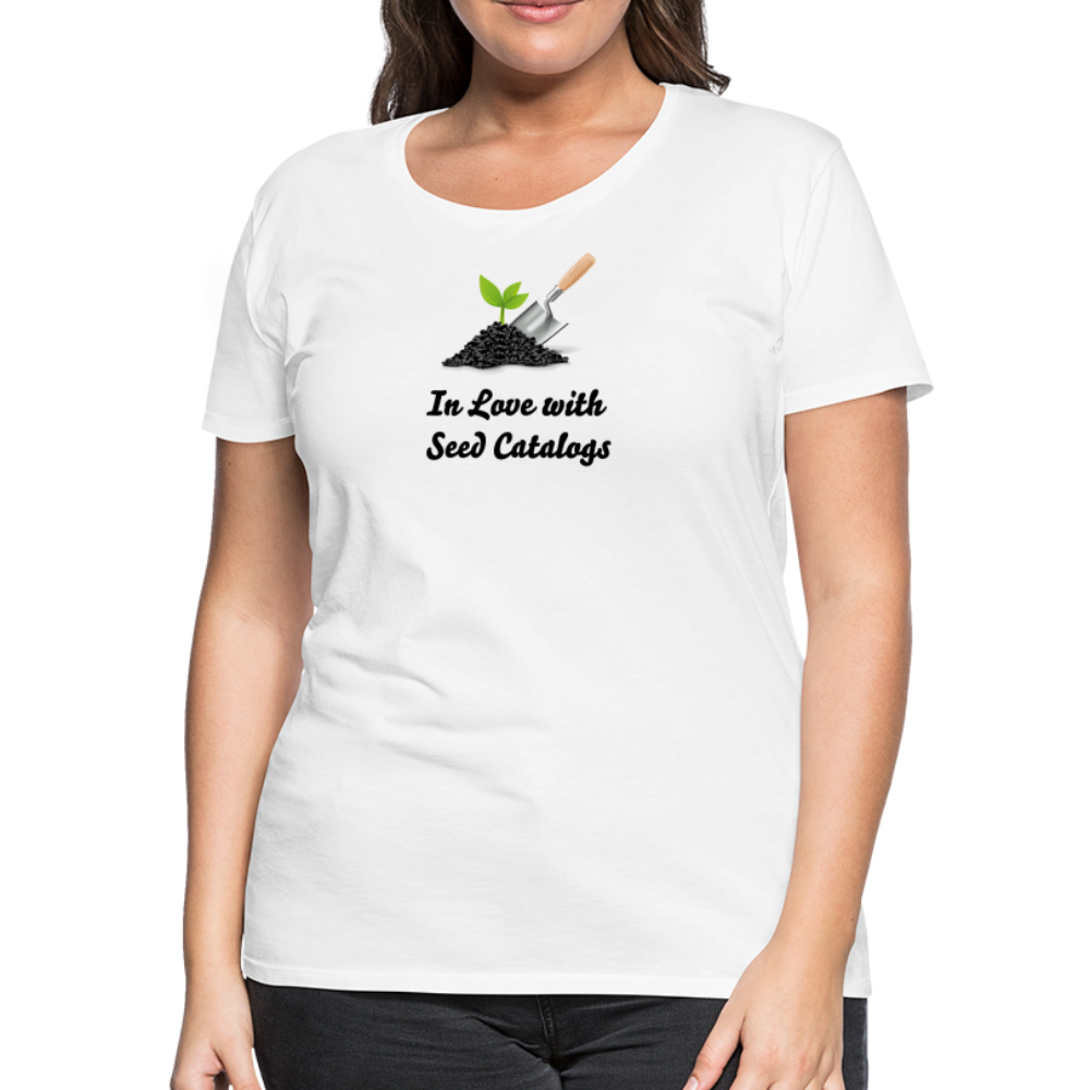 Women’s Seed Catalog Premium T-Shirt - white