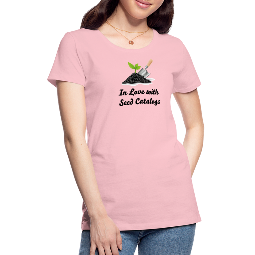 Women’s Seed Catalog Premium T-Shirt - pink