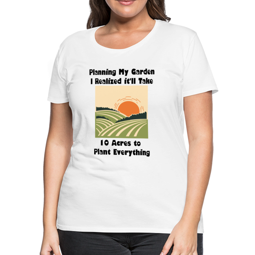 Women’s Planning My Garden - white