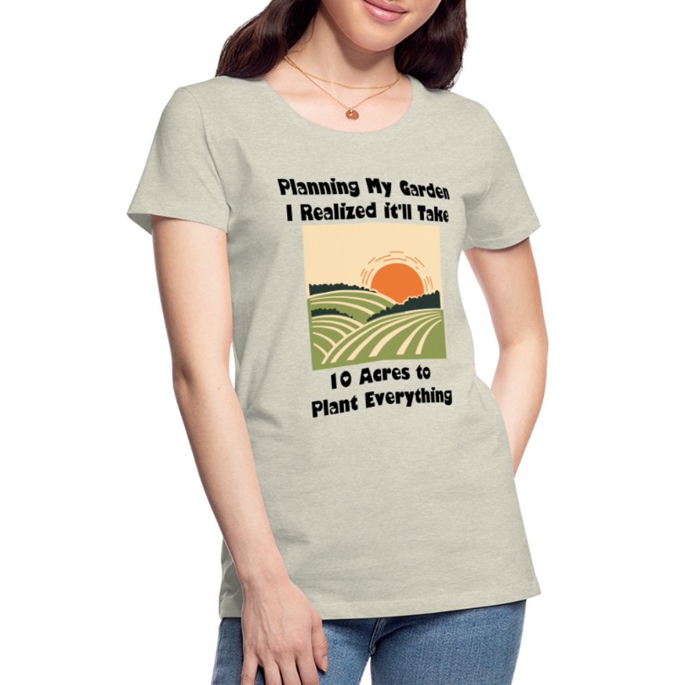 Women’s Planning My Garden - heather oatmeal