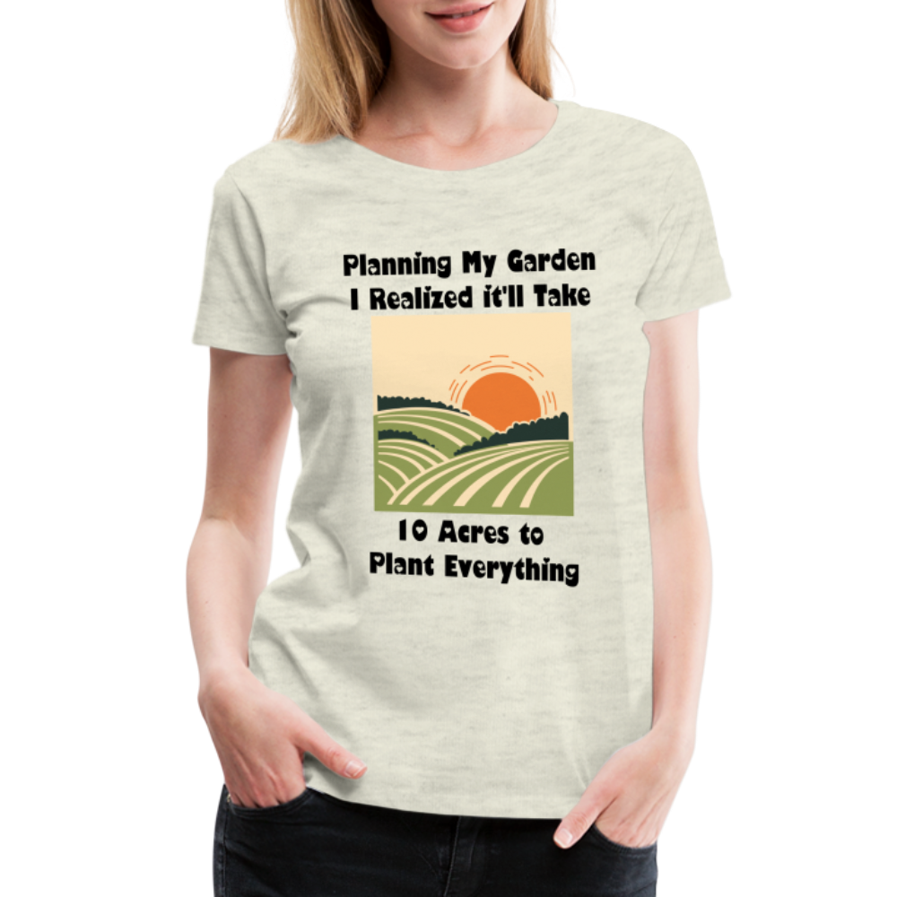 Women’s Planning My Garden - heather oatmeal