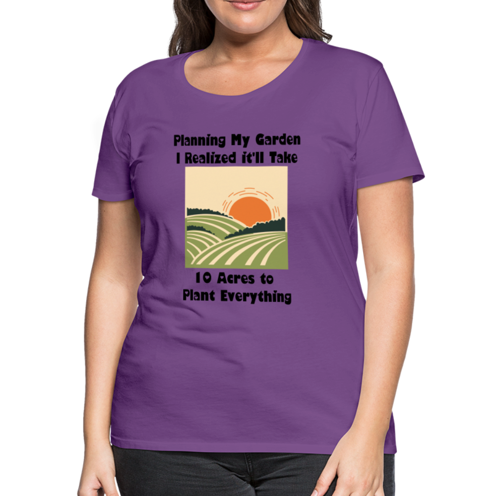 Women’s Planning My Garden - purple