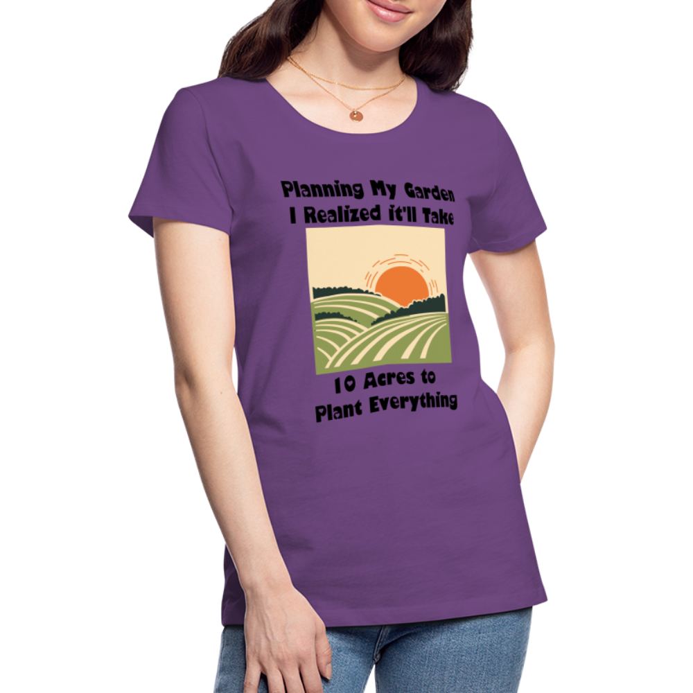 Women’s Planning My Garden - purple