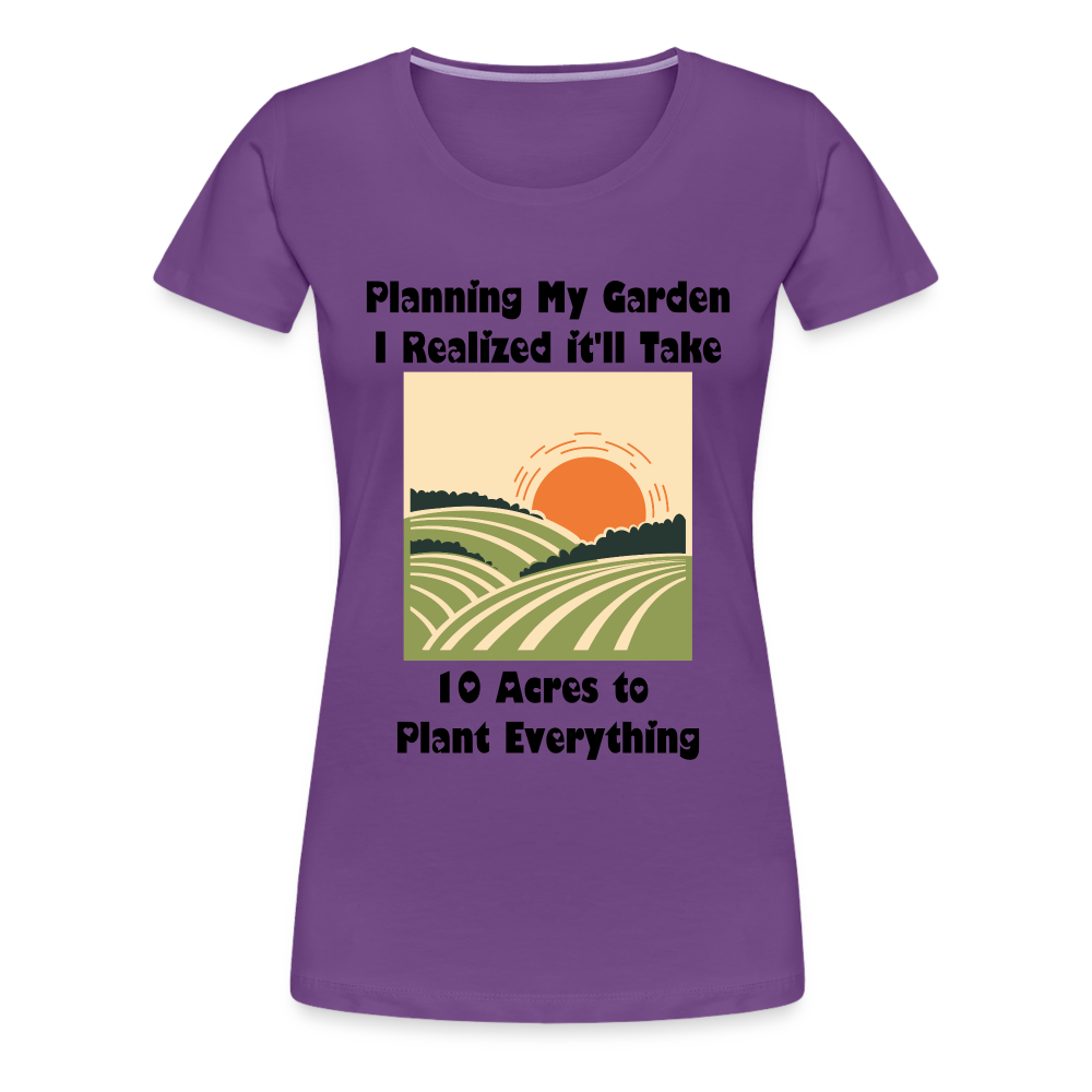 Women’s Planning My Garden - purple