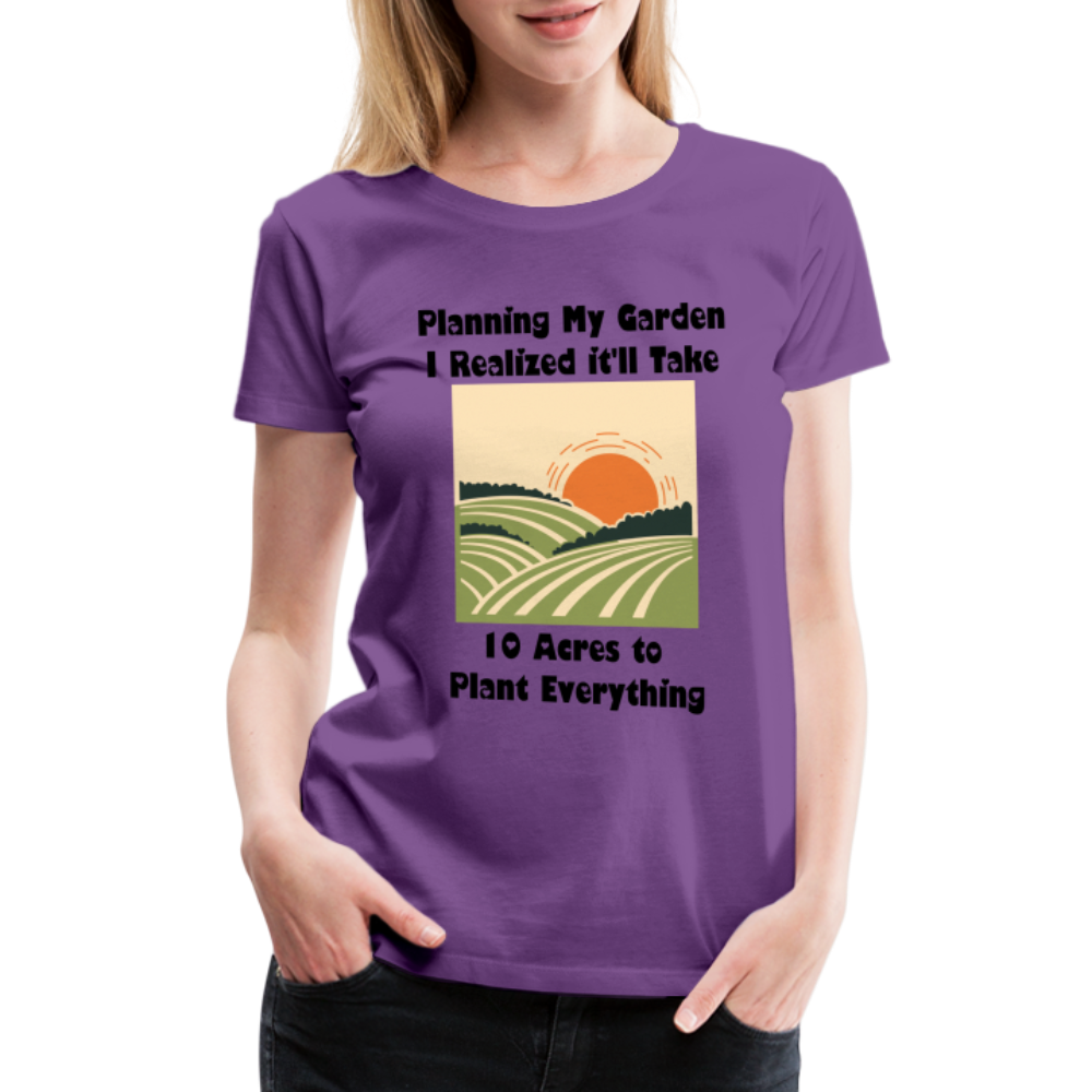 Women’s Planning My Garden - purple