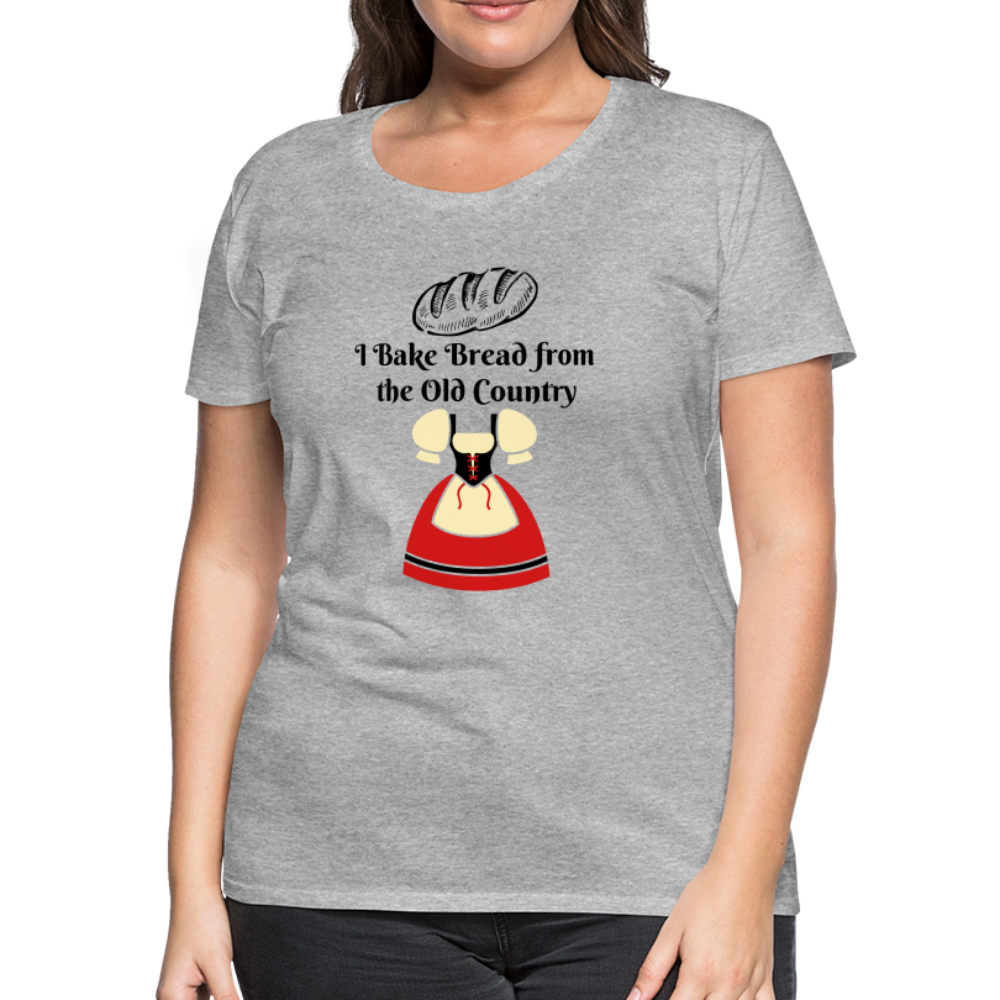 Women’s Bake Bread Old Country - heather gray