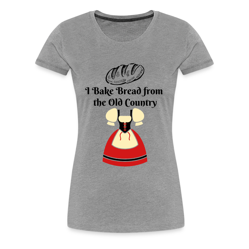 Women’s Bake Bread Old Country - heather gray