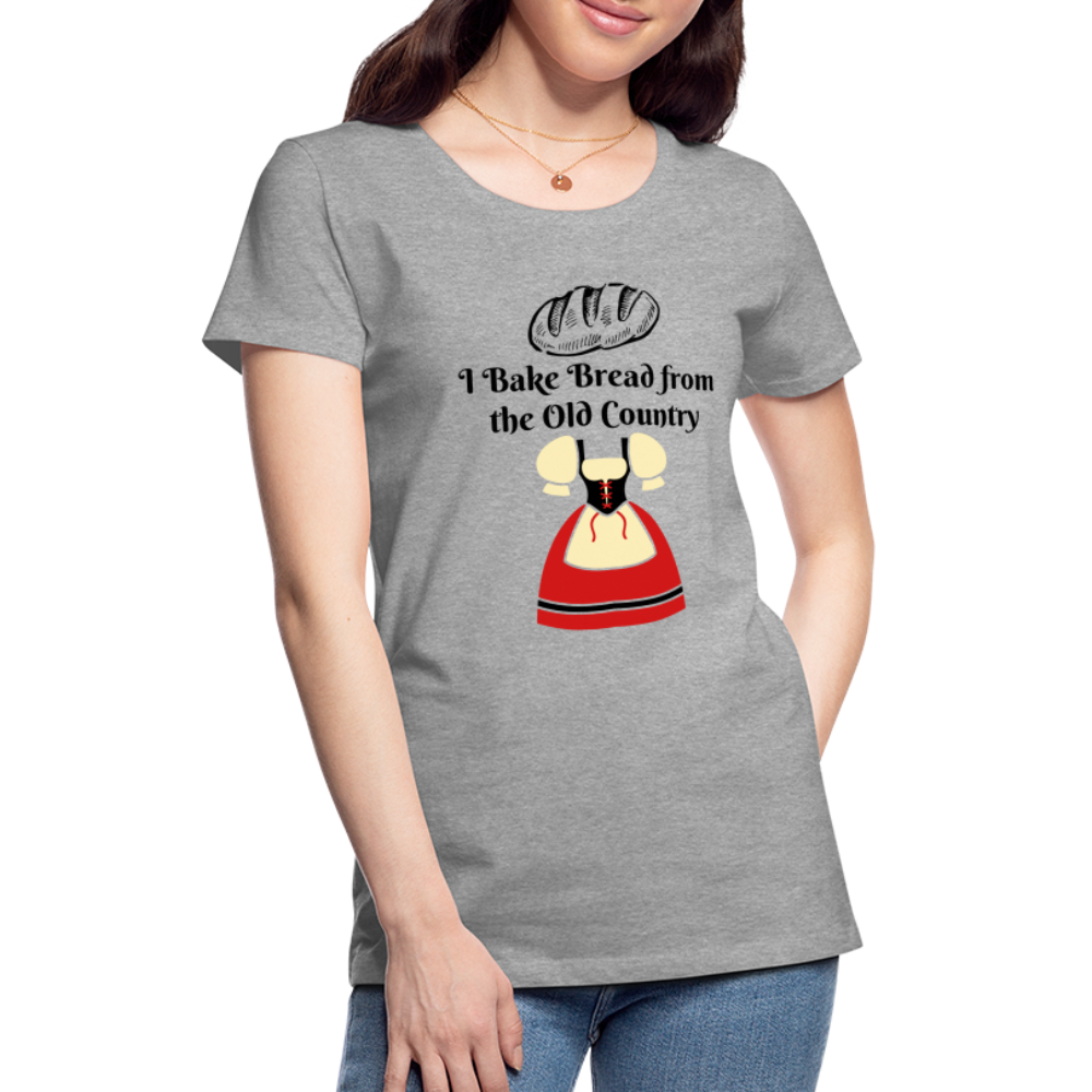 Women’s Bake Bread Old Country - heather gray
